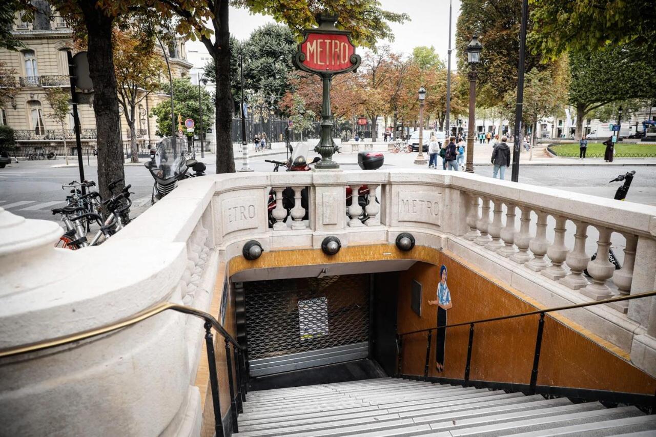 AH GAUCHE Magnifique Appart Champs Elysées - 6P París Exterior foto
